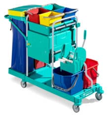 Schoonmaakwerkwagen HD Green 502 - schoonmaakmaterialen