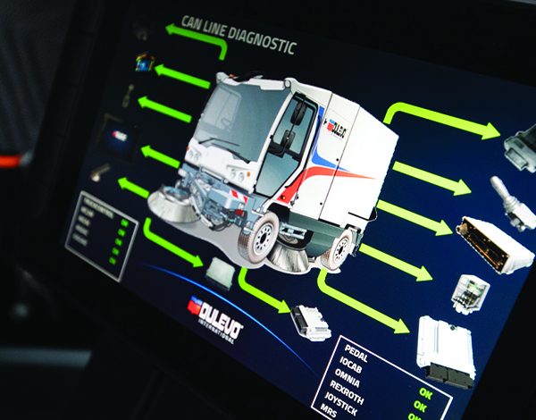 Straatveegmachine Dulevo D6 – 5/6m3 inhoud