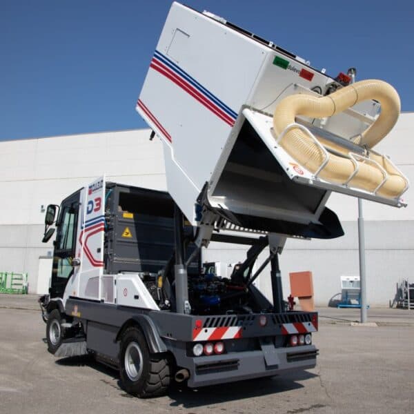Straatveegmachine Dulevo D3 – 4m3 inhoud