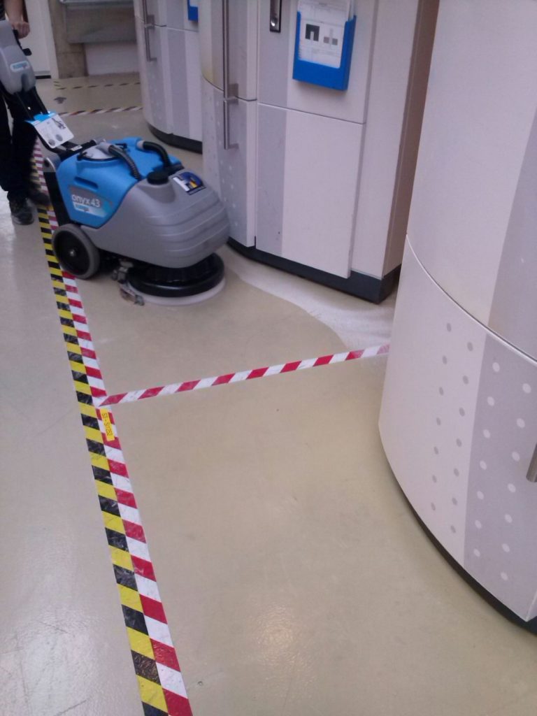 schrobmachine HD Floorpul voor stof
