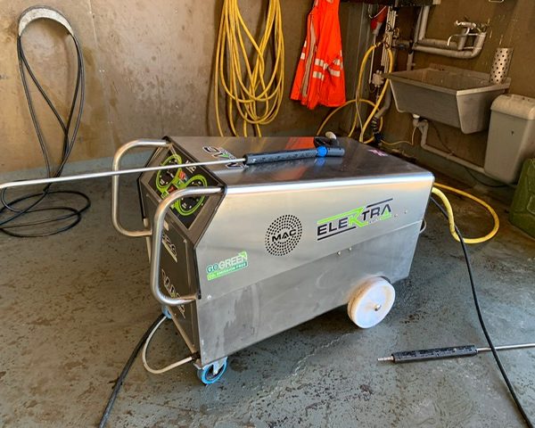 Diesel stoomcleaner vervangen door elektrische variant?